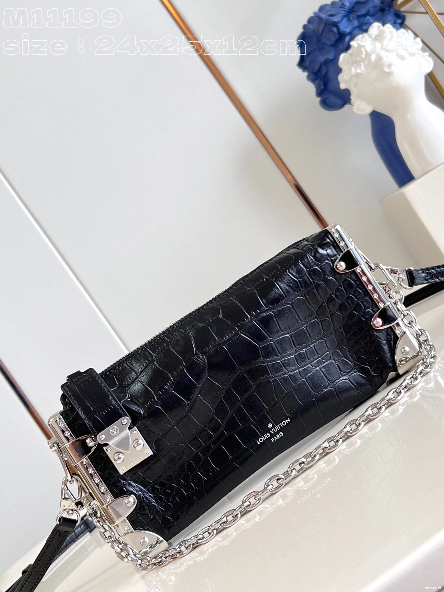 WIS Slim Trunk-23*12*4CM Vuitton Louis 0302